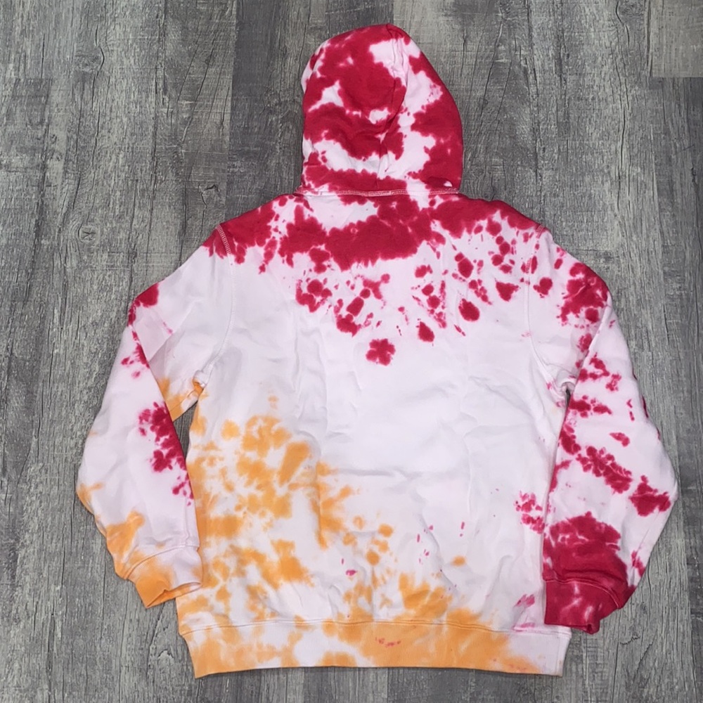 NWOT Men’s Custom Tie Dye H&M Hoodie - Picture 2 of 5